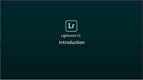 Adobe Lightroom Tutorial  Part 1 Introduction to the course