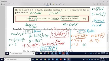 Sec. 9.3: Polar Complex Notes