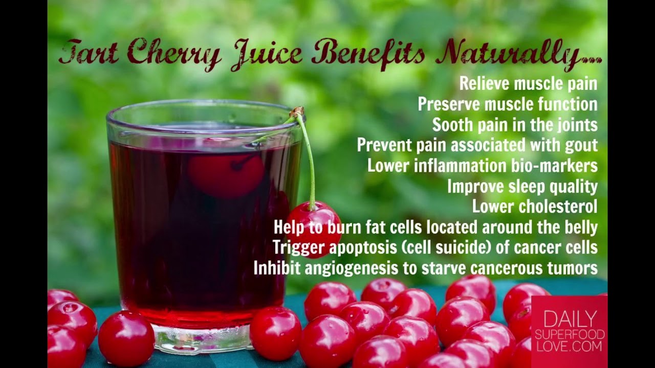 Tart cherry extract what is tart cherry extract good for where to buy cherry extract YouTube