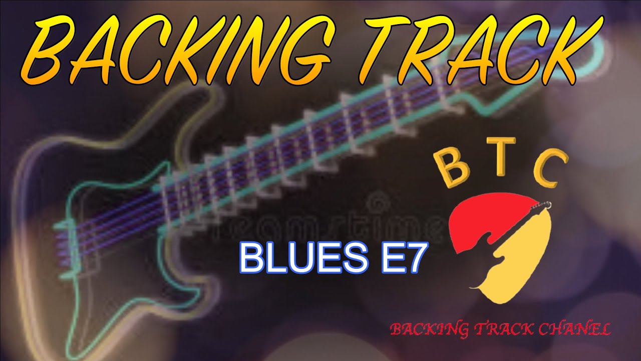 Blues E7 Backing track 🎸 (10 minutes) - YouTube