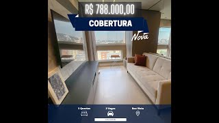 Cobertura nova, toda feita por arquiteto. Achado na divisa do Boa Vista com Sta Candida.