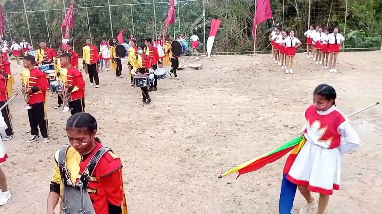 ATRAKSI SMAS DON BOSCO LEWOLEBA, HUT RI 77 TAHUN 2022,  DI DESA LODOTODOKOWA