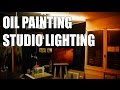 Oil Painting Studio Lighting : 10 tips to have good light conditions for painting