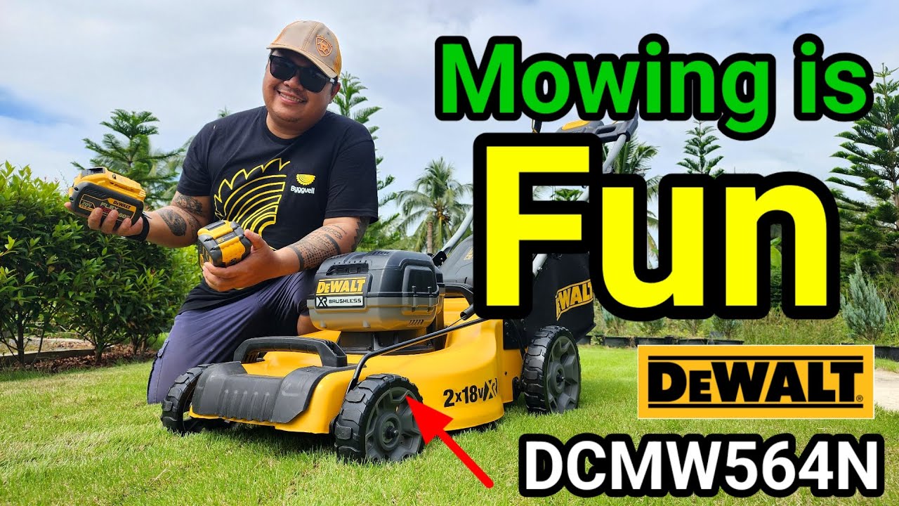 Аккумуляторная газонокосилка Dewalt, которая заставила меня снова полюбить косить газон