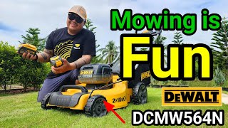 The Dewalt Battery Mower That Made Me Love Mowing Again