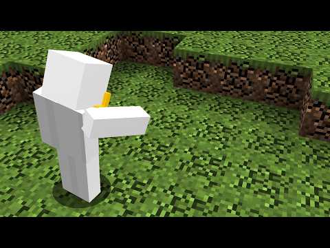 MINECRAFT BUT DESTROYING ONE BLOCK DESTROYS THEM ALL