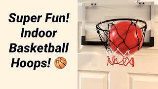 TREYWELL Indoor Basketball Hoop | Basketball Hoop | Mini Hoop with Electronic Scoreboard