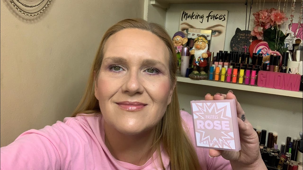 GRWM/ SPRING LOOK USING HUDA BEAUTY PASTEL ROSE