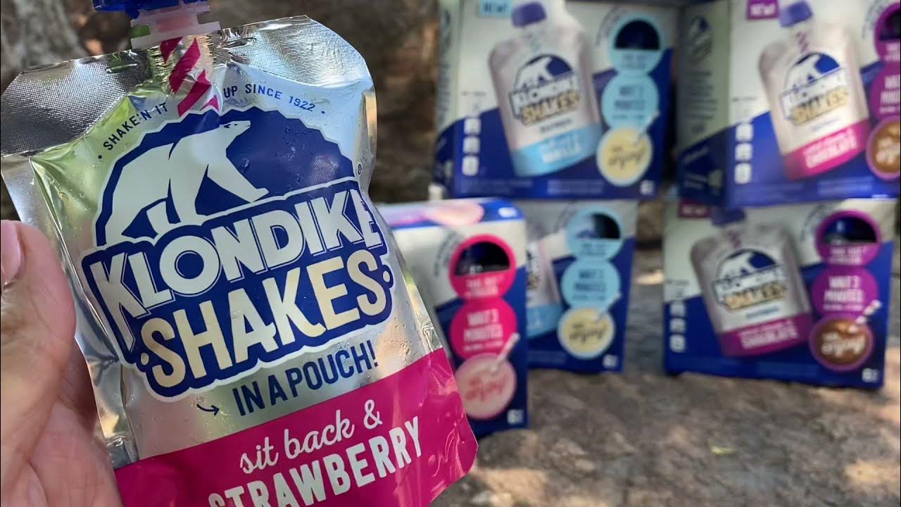 KLONDIKE SHAKES in a Pouch!! Yummy Summer Treat! See our review and
