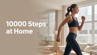 10,000 Steps Indoor Walking + HIIT Workout | Extreme Fat Burn Cardio at Home