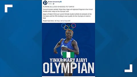 Drake track athlete, Yinka Ajayi, excited to repre...