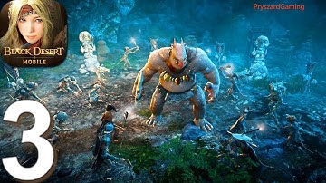 Black Desert Mobile - Gameplay Walkthrough Part 3 New Update Boss Fight (Android, iOS)