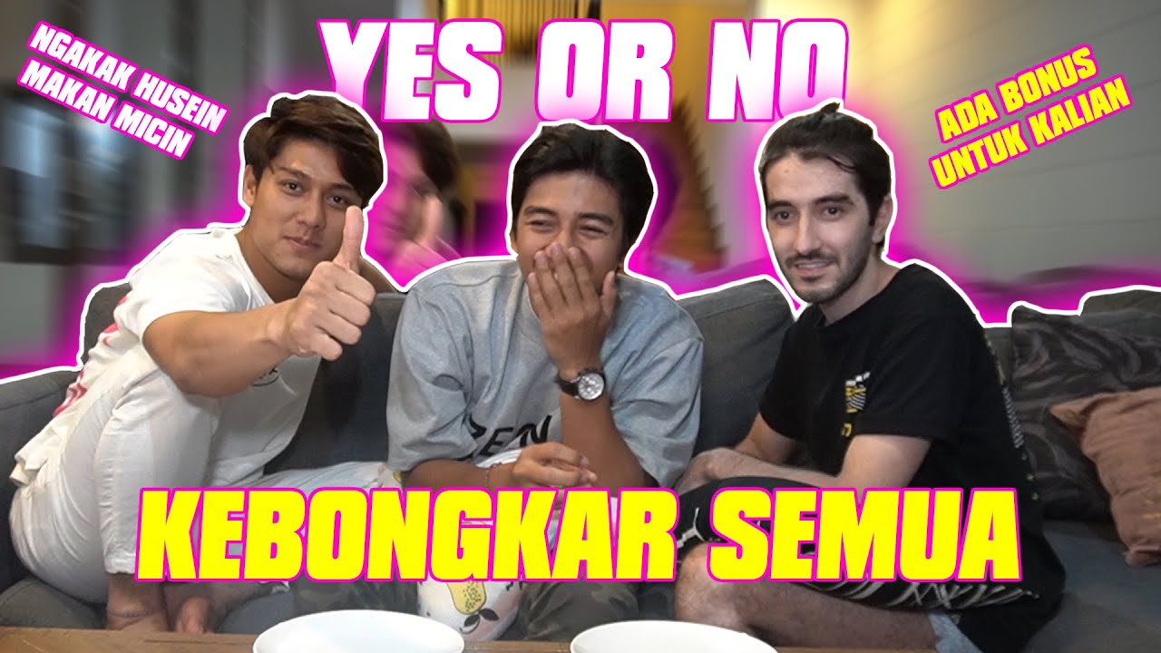 MAIN GAME YES OR NO SAMA RIZKY BILLAR & HUSEIN...KEBONGKAR SEMUA ....???