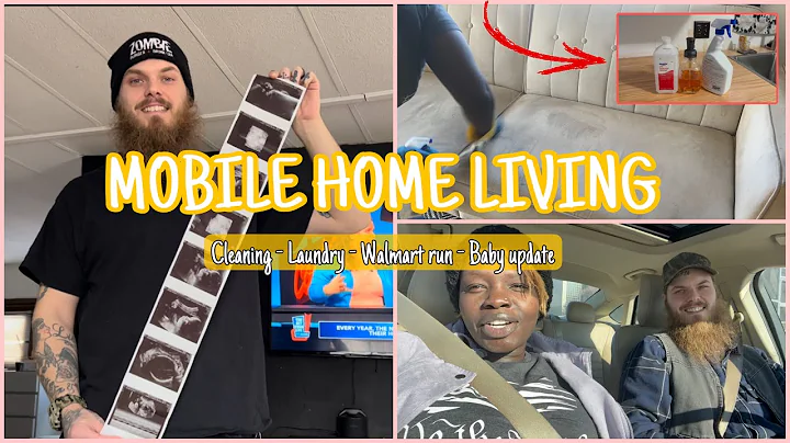 MOBILE HOME LIVING || cleaning, laundry ,Walmart r...