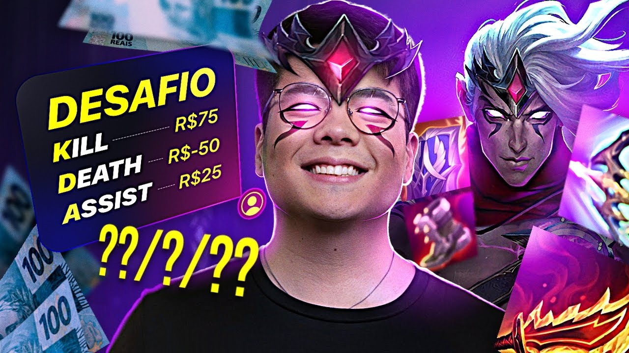 CADA KILL/MORTE/ASSIST VALE DINHEIRO! QUANTO SERÁ QUE EU FARMEI? | League Of Legends