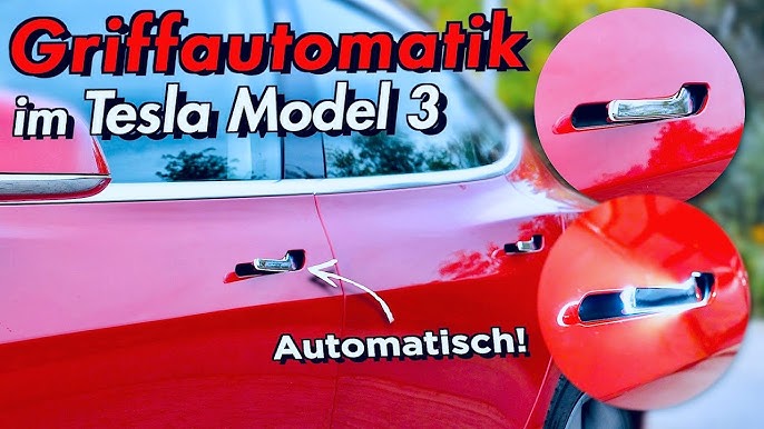 RGB-LED Griffautomatik fürs Tesla Model Y/3 🤩 + Installationsvideo