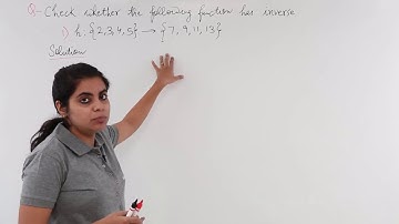 Class 12th – Inverse of Functions Numerical Example-3 | Relation and Functions | Tutorials Point