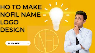 In this tutorial you learn about Nofil Name Logo design  in Adobe illustrator/with Mr.computer