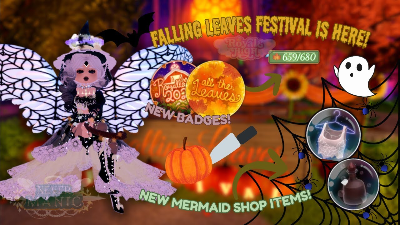 Royal High Fall FALLING LEAVES FESTIVAL OUT NOW IN ROYALE HIGH!! (NEW MAP, NEW ITEMS ...