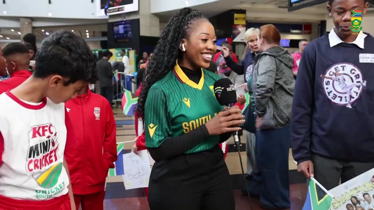 Proteas WTC Airport Welcoming