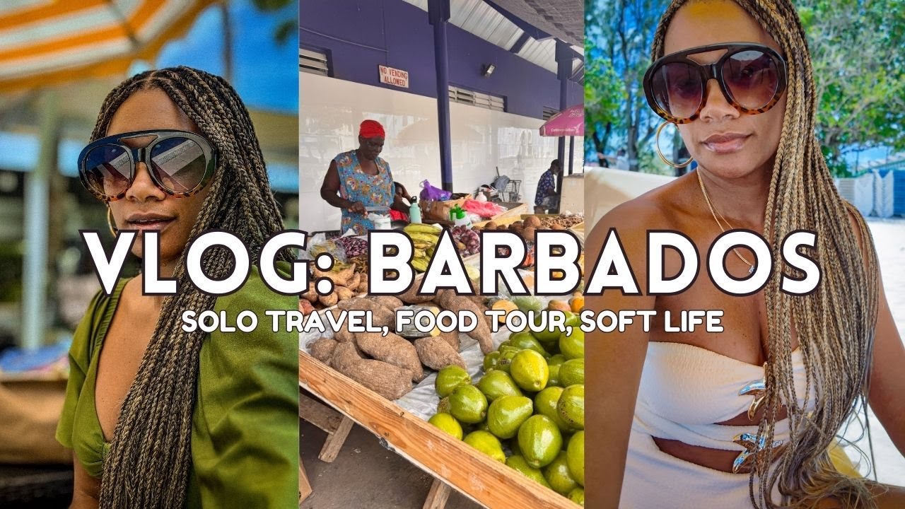 Solo in Barbados 🇧🇧 | Food, Beaches & Adventure Travel Vlog
