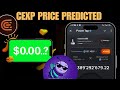 CEXP Airdrop: Future Price Revealed! (Must Watch) #cryptocurrency #becexyairdrop 