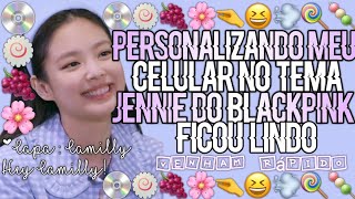 ─✧🍡Personalizando Meu Celular No Tema Jennie Do Blackpink! screenshot 3