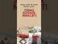 CEDAS Scissor Man Lifts #DidYouKnow #WorkplaceSafety #CEDASLifts #ScissorLift #SafeWork #CEDAS