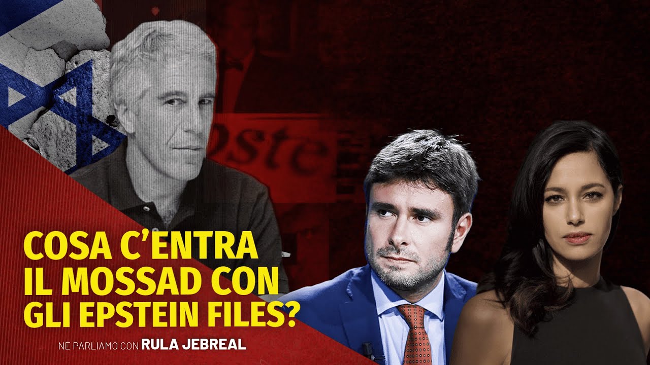 Cosa c’entra il Mossad con gli Epstein files? Ne parliamo con Rula Jebreal.