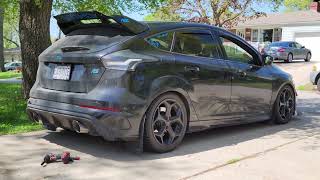 Focus RS muffler delete