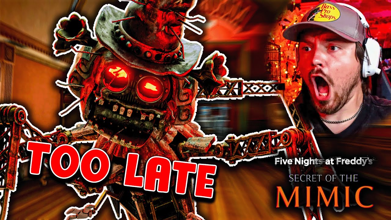 Why Is He EVERYWHERE I Go? | FNAF: Secret Of The Mimic PART 3