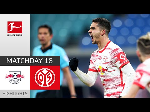 RB Leipzig Mainz Goals And Highlights