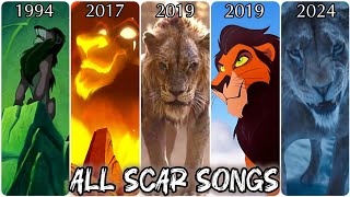 All Scar Songs - The Lion King