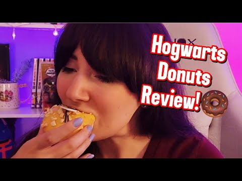 🪄🍩 Trying Krispy Kreme’s NEW Harry Potter Donuts (Soft Spoken ASMR)
