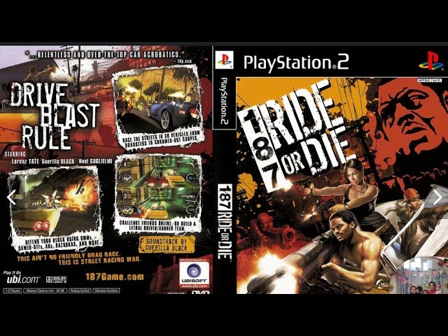 187: Ride or Die para Playstation 2 (2005)