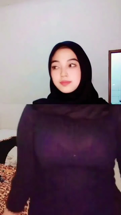 Menerawang ‼️ Jilbab Transparan Gunung Gede Kenyal Bergetar