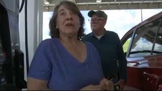 People react to current gas prices in Bismarck
