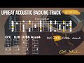 Upbeat Acoustic Backing Track in D