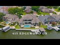415 Edgewood Dr. -- Montgomery, TX - Bentwater -- Lake Conroe
