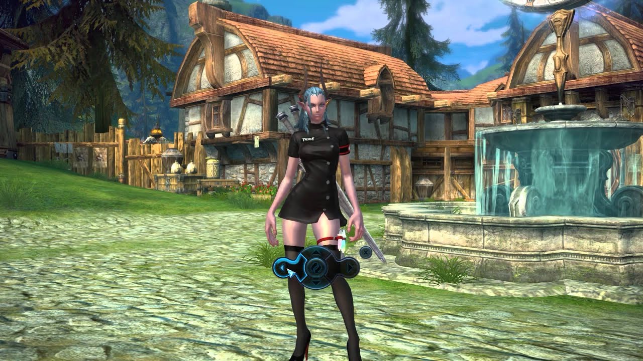 Tera Rising: New Halloween Costumes 2014. Castanic Female Scrubs - YouTube