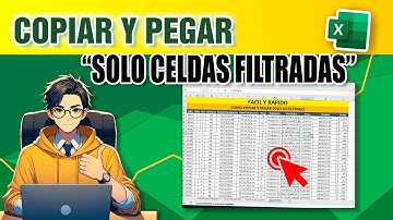 Como COPIAR y PEGAR solo celdas Filtradas en Excel