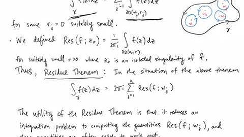 7. Computing Residues / Laurent Series
