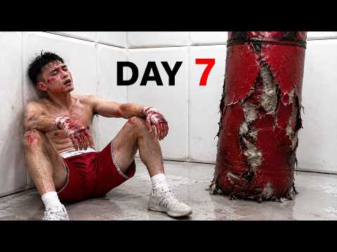 Locked in a Room..Until I Throw 100K Punches!