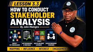 🎯 How to Conduct Stakeholder Analysis in Strategic Planning | Lesson 3.3👤 By John Mwingira