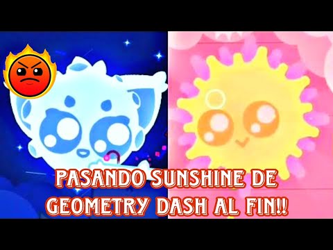 SUSNCHINE AL 100% Pasado | Geometry DASH (Después de VARIOS Intentos)