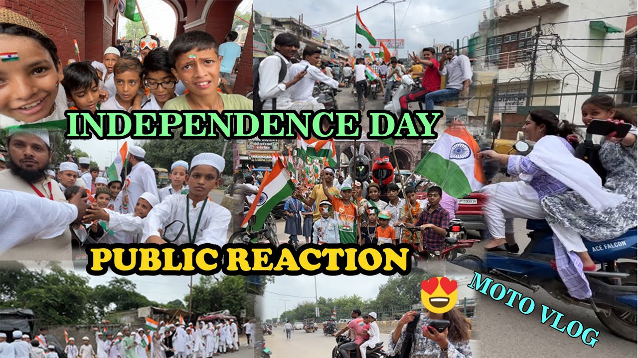 Independence Day Par Logon Ke Crazy Reaction | ZainKing Rider