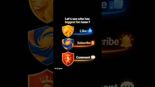 Who Has The Biggest Fan Base In Cricket? 👀🔥 |#cricket #fanbase  #shorts  #viralshorts #cricketshorts