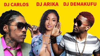 DJ CARLOS X DJ DEMAKUFU X DJ ARIKA  – TRIPPLE THREAT DANCEHALL MIX 2022