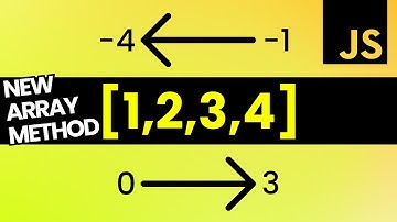 Access Array Elements from Any Side in JavaScript | JavaScript New Array Method Tutorial