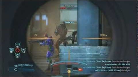 Multiplayer Gold Run (Firebase Ghost Waves 4-6): Mass Effect 3